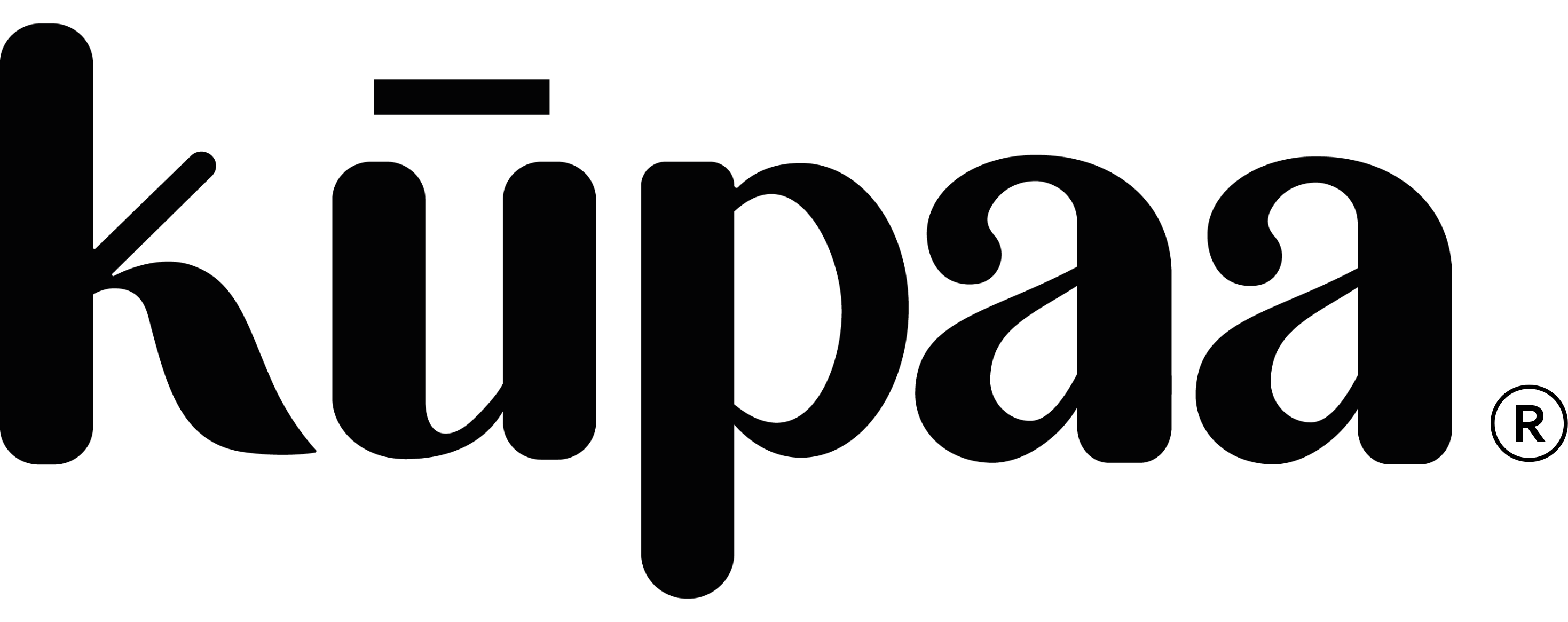 kupaa logo - modern logo design representing sustainable food-grade essentials and eco-conscious living