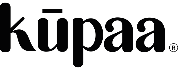 kupaa logo - modern logo design representing sustainable food-grade essentials and eco-conscious living